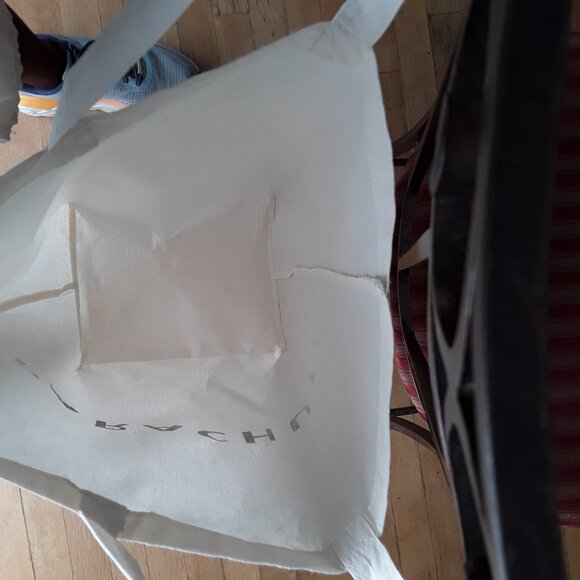 PARACHUTE Cream Color 16" Cloth Tote - Picture 4 of 4